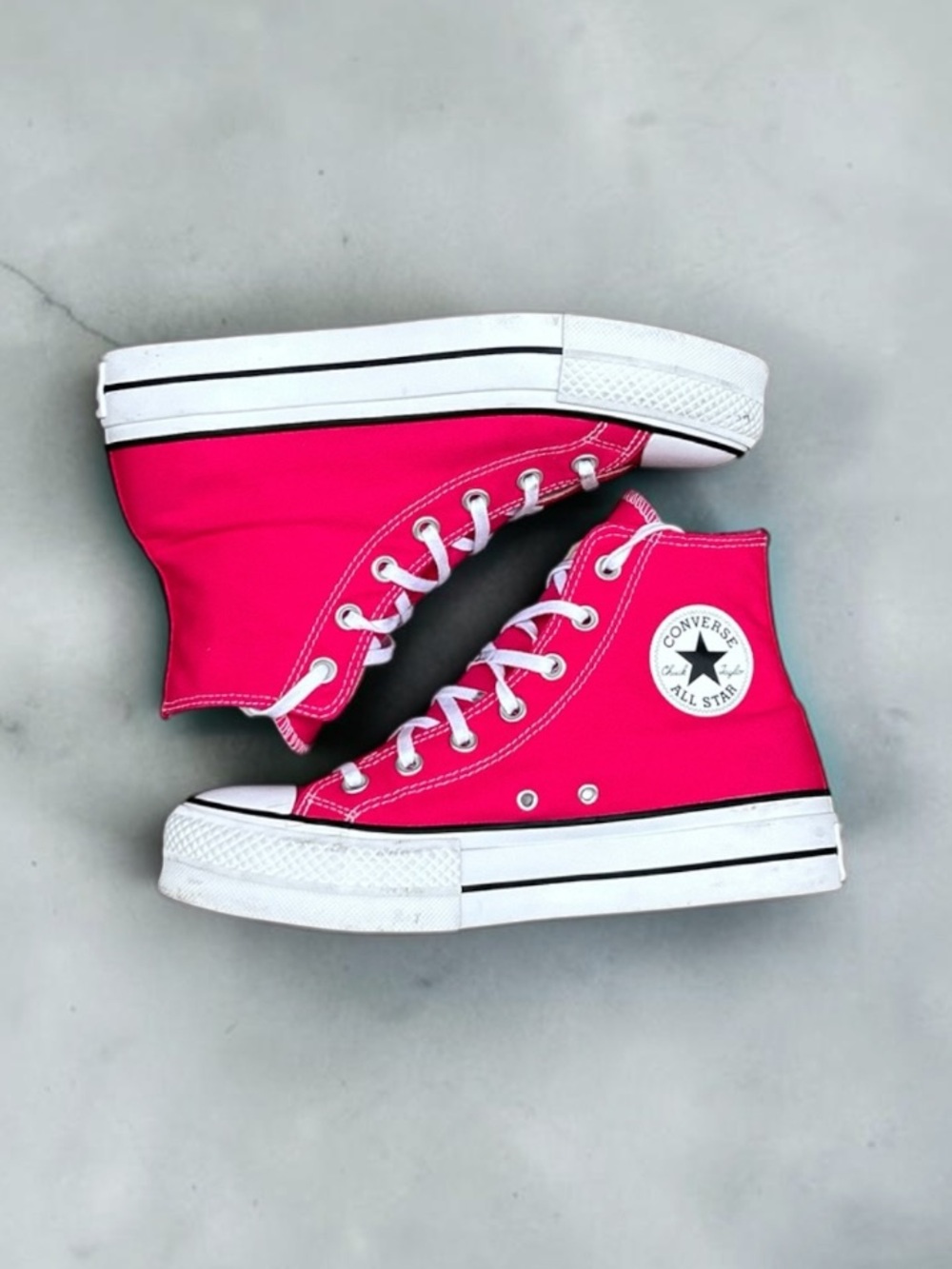 Converse Chuck Taylor All Star Lift Platform High Cerise Pink Women’s 8.5